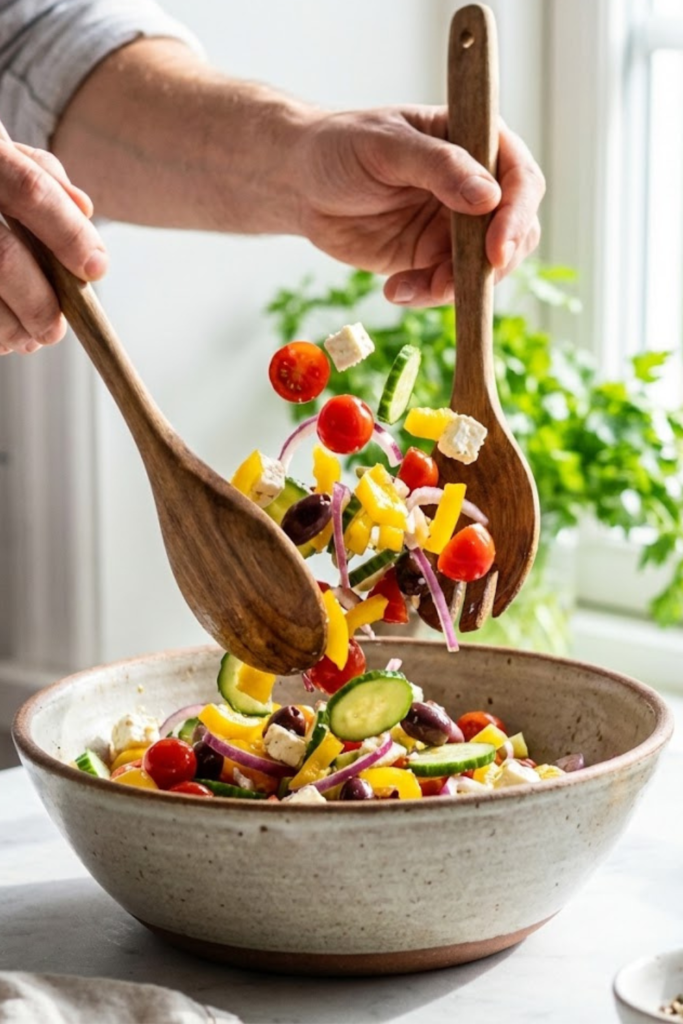 The Ultimate Classic Greek Salad Recipe: Authentic Horiatiki for 2026 5 Article Image 14