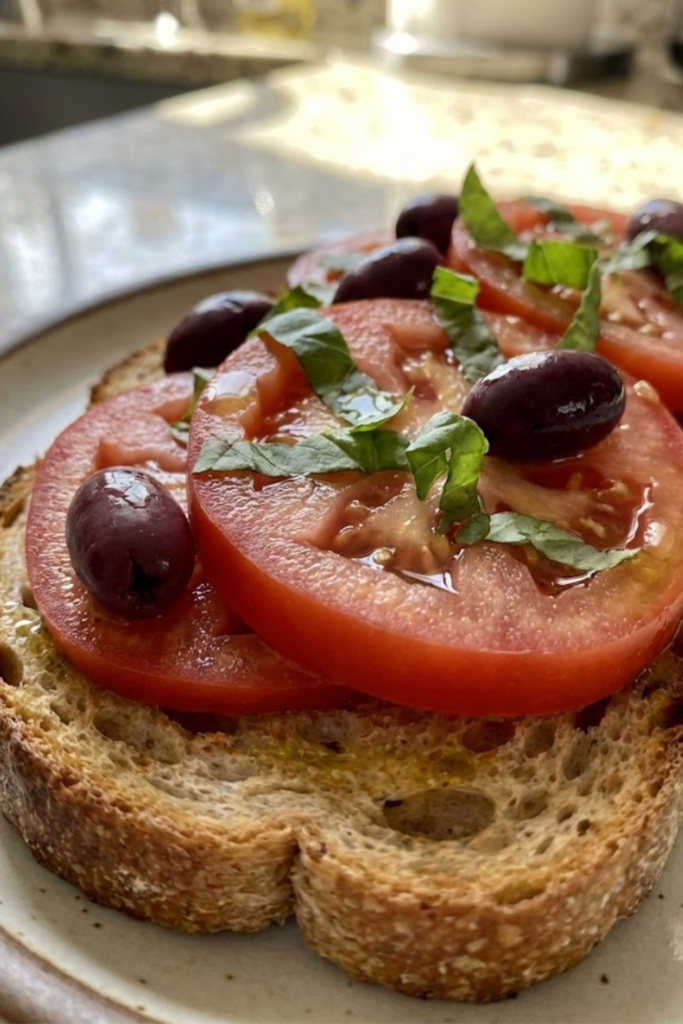 Savory Tomato Olive Breakfast Toast: The Best Way to Start Your Morning in 2026 1 Article Image 2026 01 09T135830.057