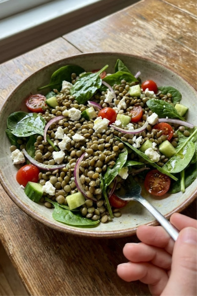 The Ultimate Mediterranean Lentil Spinach Salad: A Fresh 2026 Superfood Recipe 1 Article Image Size 2026 01 21T212121.522