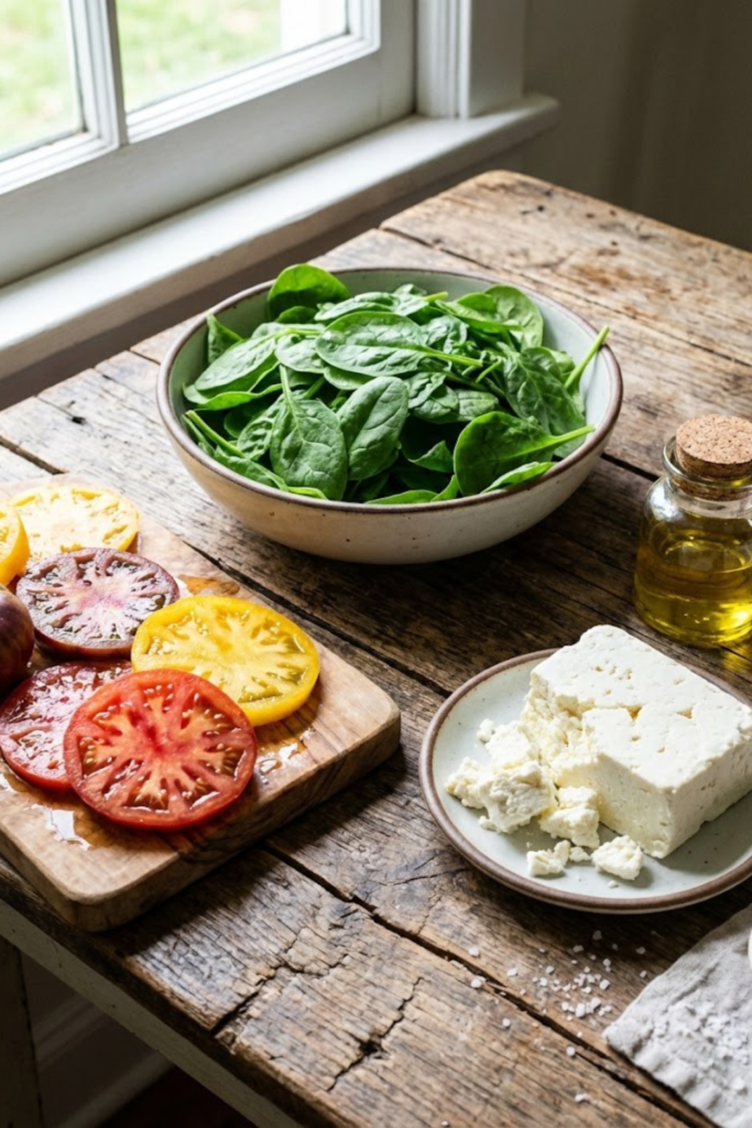 Refreshing Mediterranean Spinach Tomato Salad: The Best 2026 Healthy Lunch 2 Untitled design 1 82