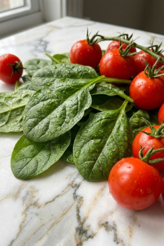Refreshing Mediterranean Spinach Tomato Salad: The Best 2026 Healthy Lunch 4 Untitled design 3 83