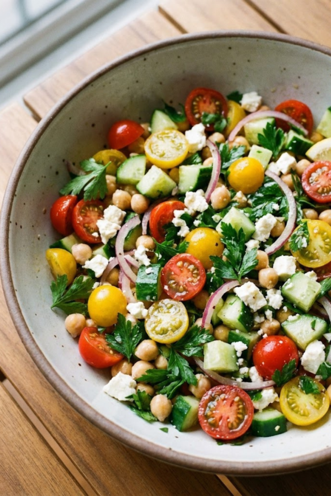 Refreshing Mediterranean Tomato Cucumber Chickpea Salad Recipe (2026 Edition) 1 Untitled design 76
