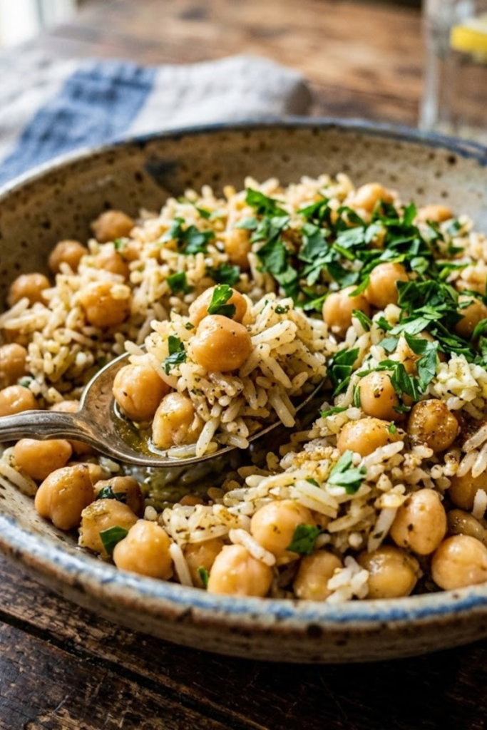 The Ultimate 2026 Guide to Simple Mediterranean Chickpeas & Rice! 1 Untitled design 2026 03 06T222949.205
