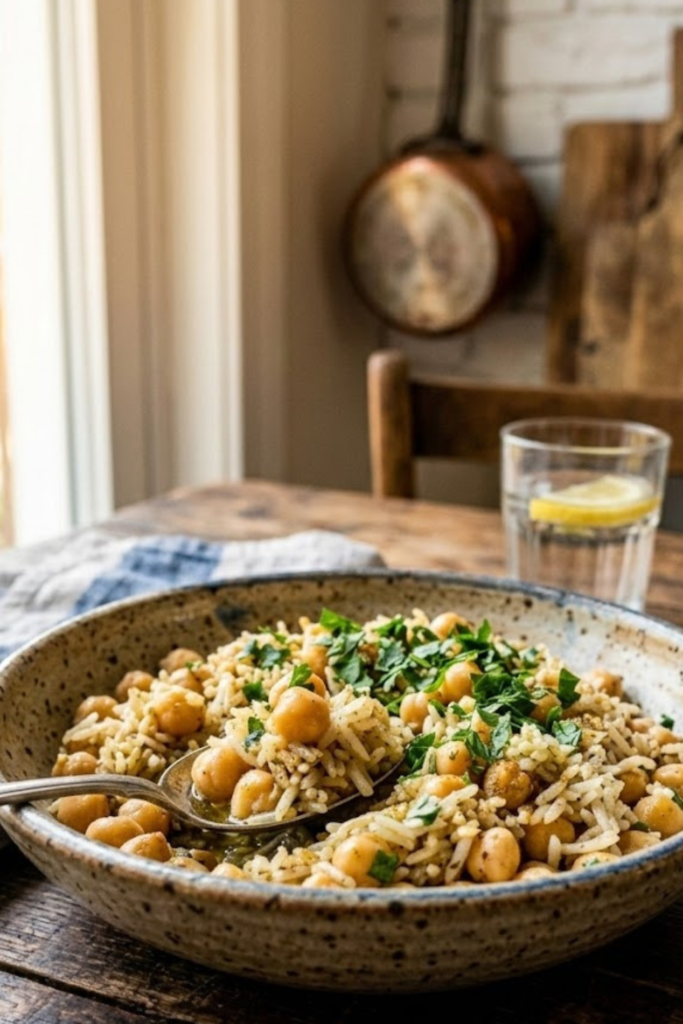 The Ultimate 2026 Guide to Simple Mediterranean Chickpeas & Rice! 2 Untitled design 2026 03 06T223605.841