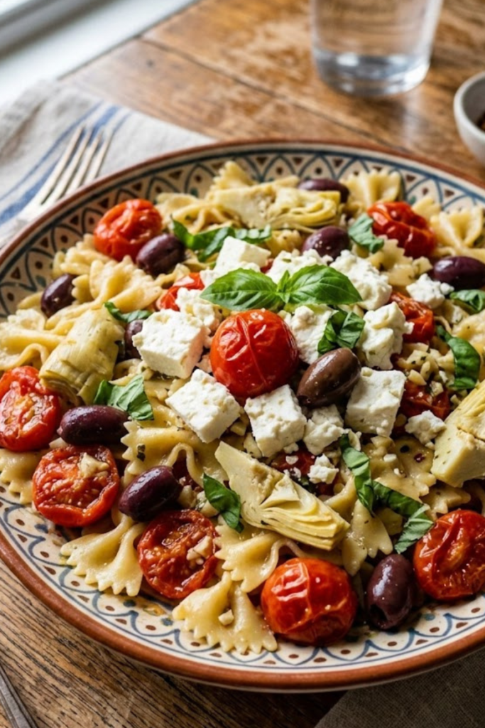 The Ultimate 15-Minute Mediterranean Veggie Pasta Plate (2026 Edition) 1 Untitled design 2026 03 09T211453.407