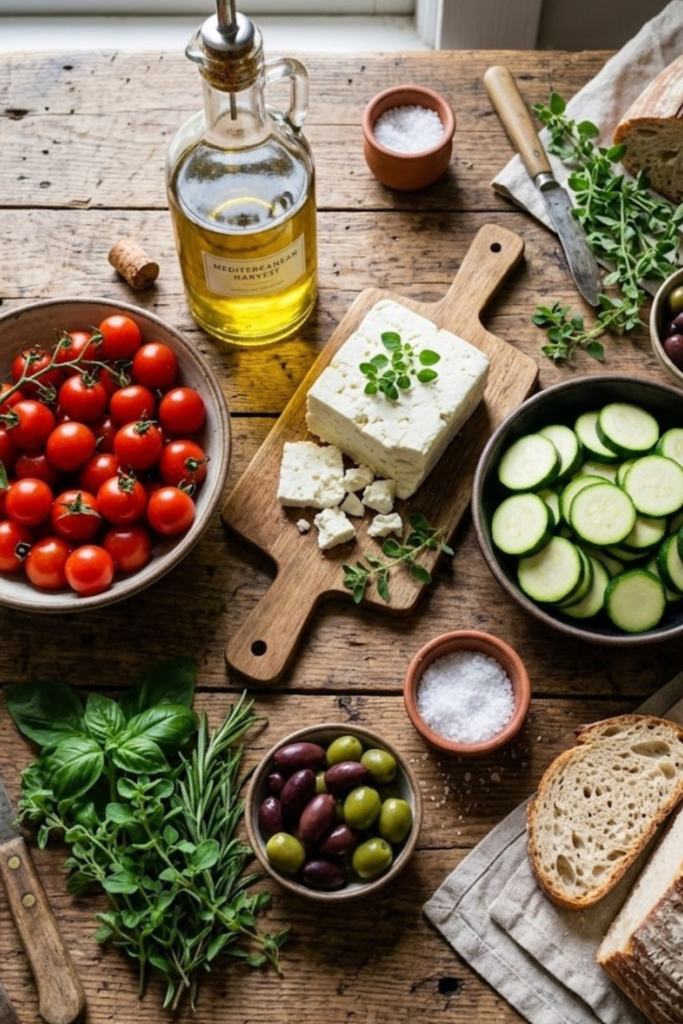 The Ultimate 15-Minute Mediterranean Veggie Pasta Plate (2026 Edition) 2 Untitled design 2026 03 09T211522.839