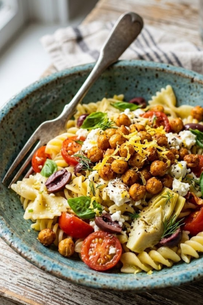 The Ultimate 15-Minute Mediterranean Veggie Pasta Plate (2026 Edition) 4 Untitled design 2026 03 09T211827.124