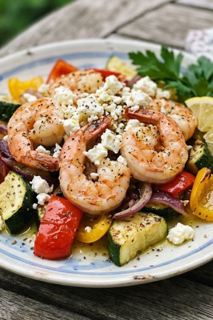 15-Minute Mediterranean Shrimp Veggie Plate: The Fresh 2026 Dinner 1 Untitled design 2026 03 11T212938.256