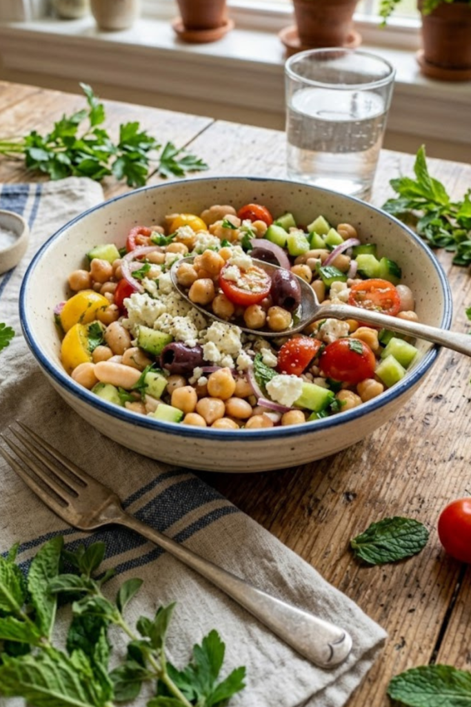 The Ultimate 10-Minute Beginner Mediterranean Bean Bowl (2026 Edition) 2 Untitled design 2026 03 31T183308.192