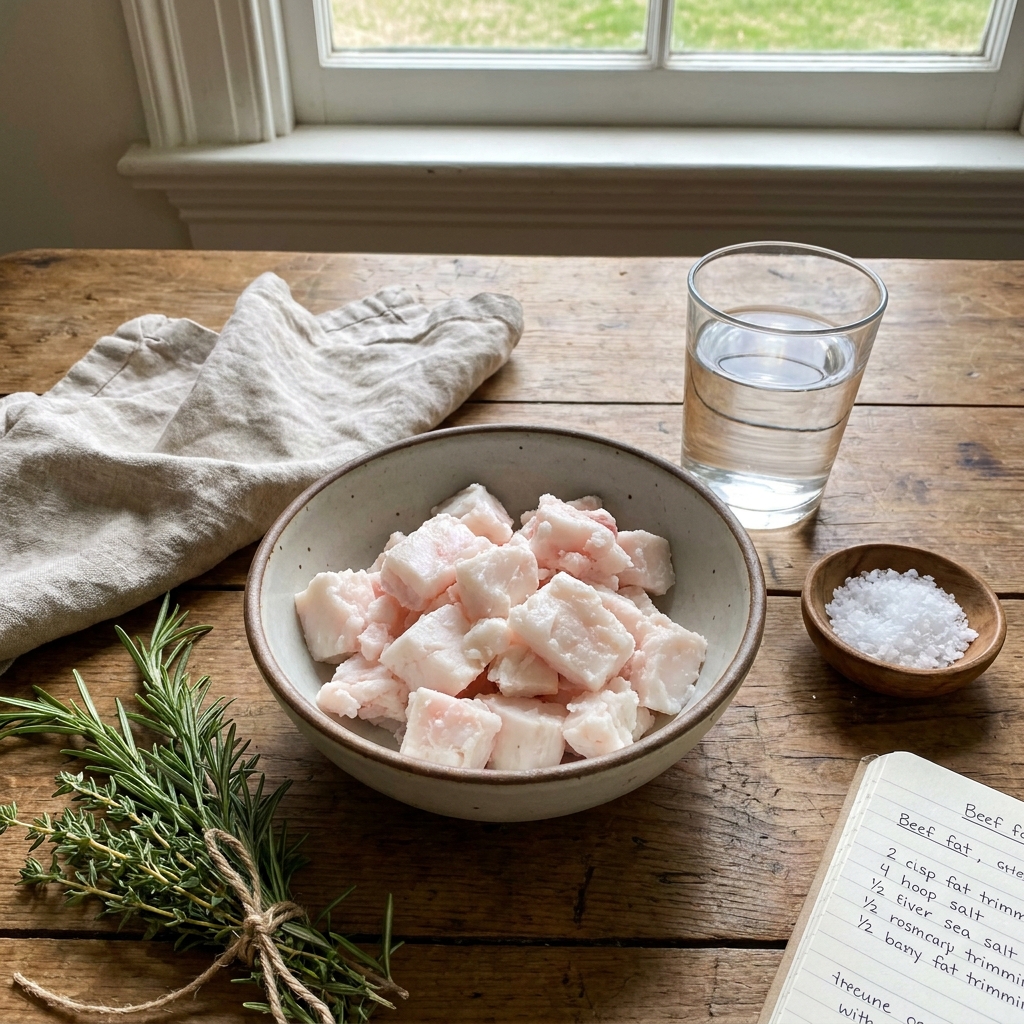 Whipped beef tallow recipe