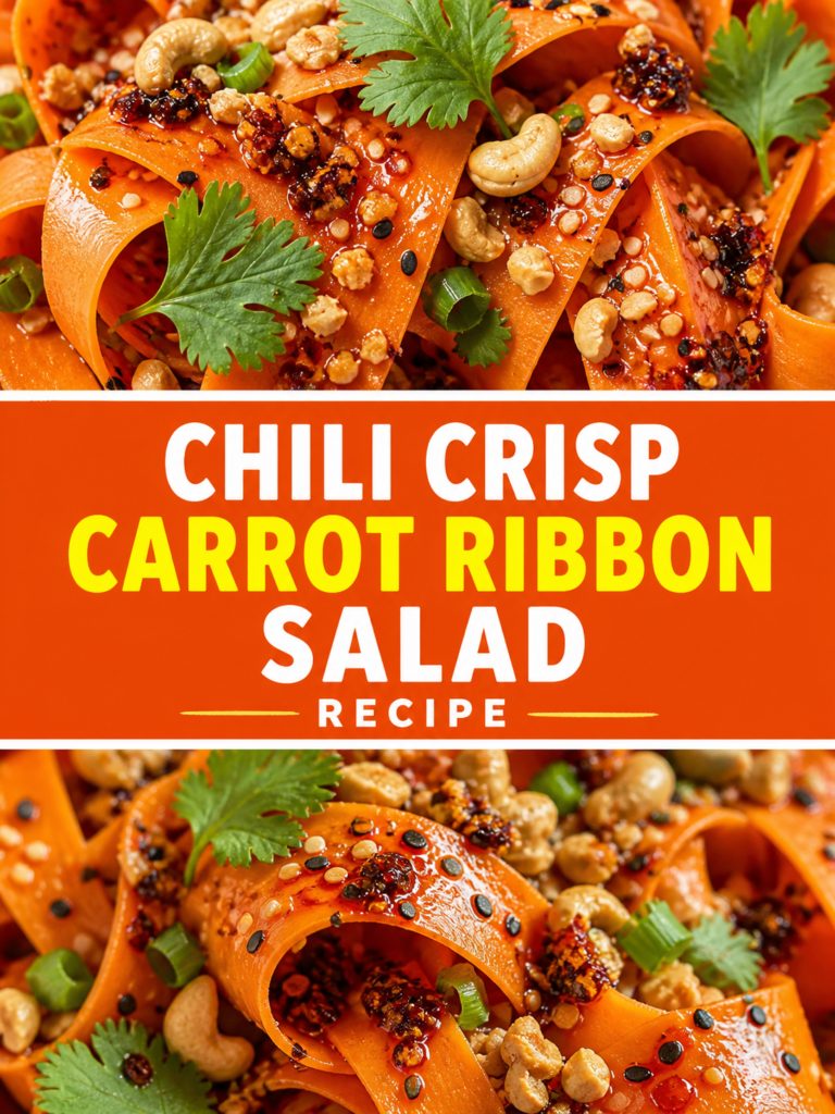 Chili Crisp Carrot Ribbon Salad Recipe: Fresh, Spicy, and Irresistible 2026 19 2 Chili crisp carrot ribbon salad recipe