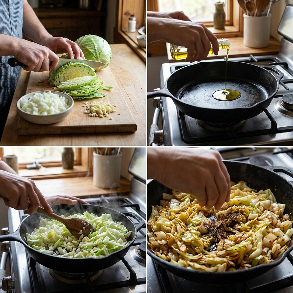 Addictive cabbage recipe