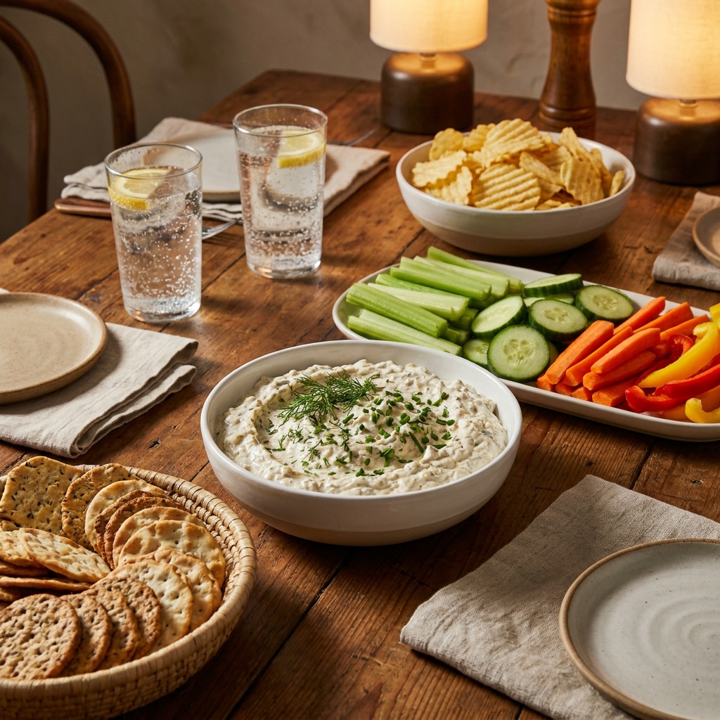 Protein Dill Pickle Dip