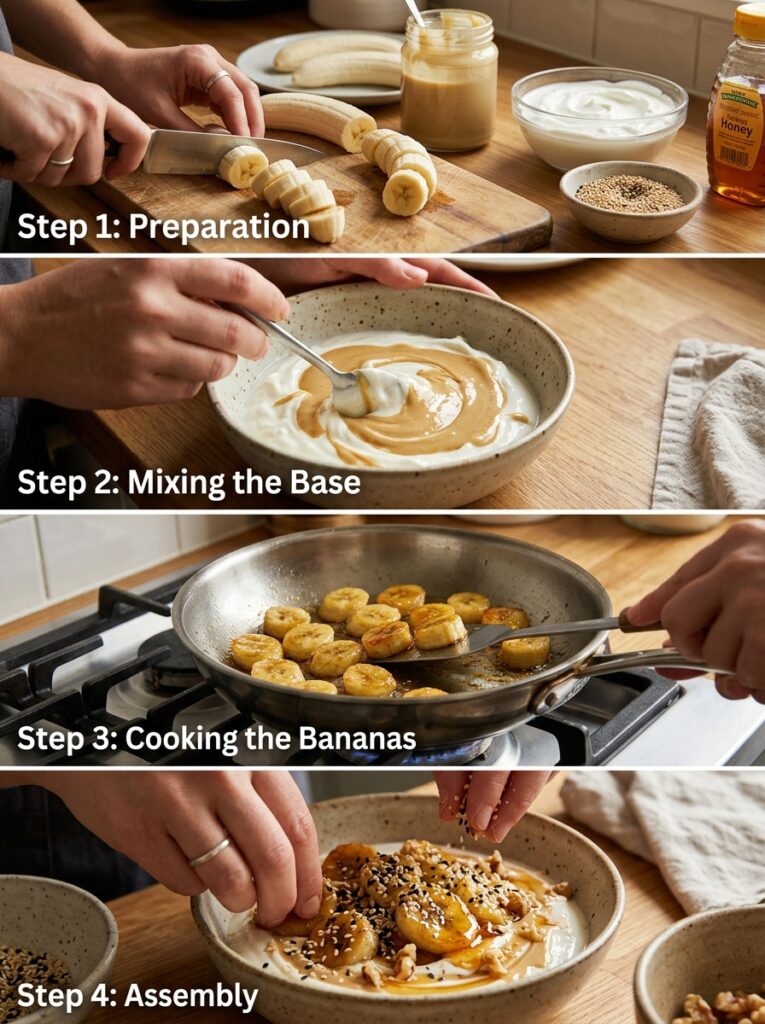 Banana tahini yogurt bowl recipe 202604282123