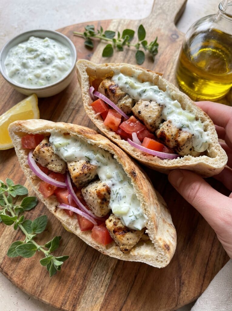 Chicken Souvlaki Pita 202604272206