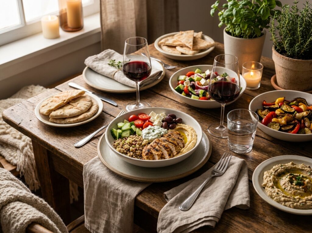 Beginner Mediterranean Chicken Hummus Bowl Recipe 15 Chicken hummus bowl recipe setup 202604301440