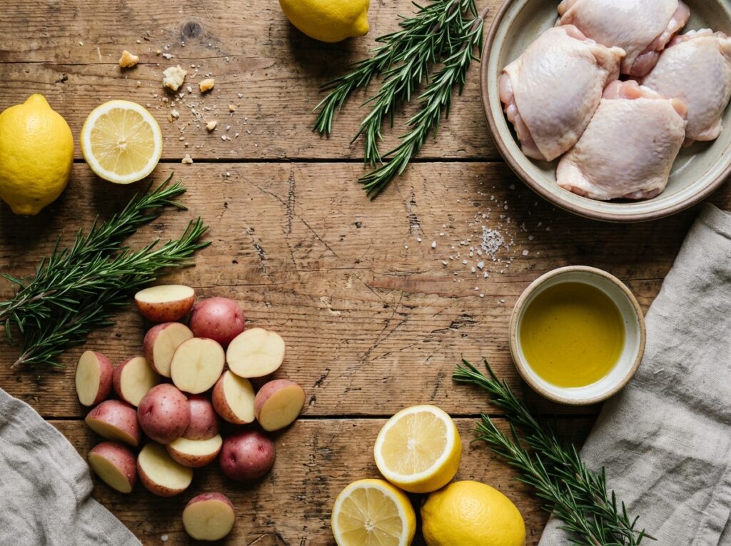 Chicken potatoes rosemary 202604081718