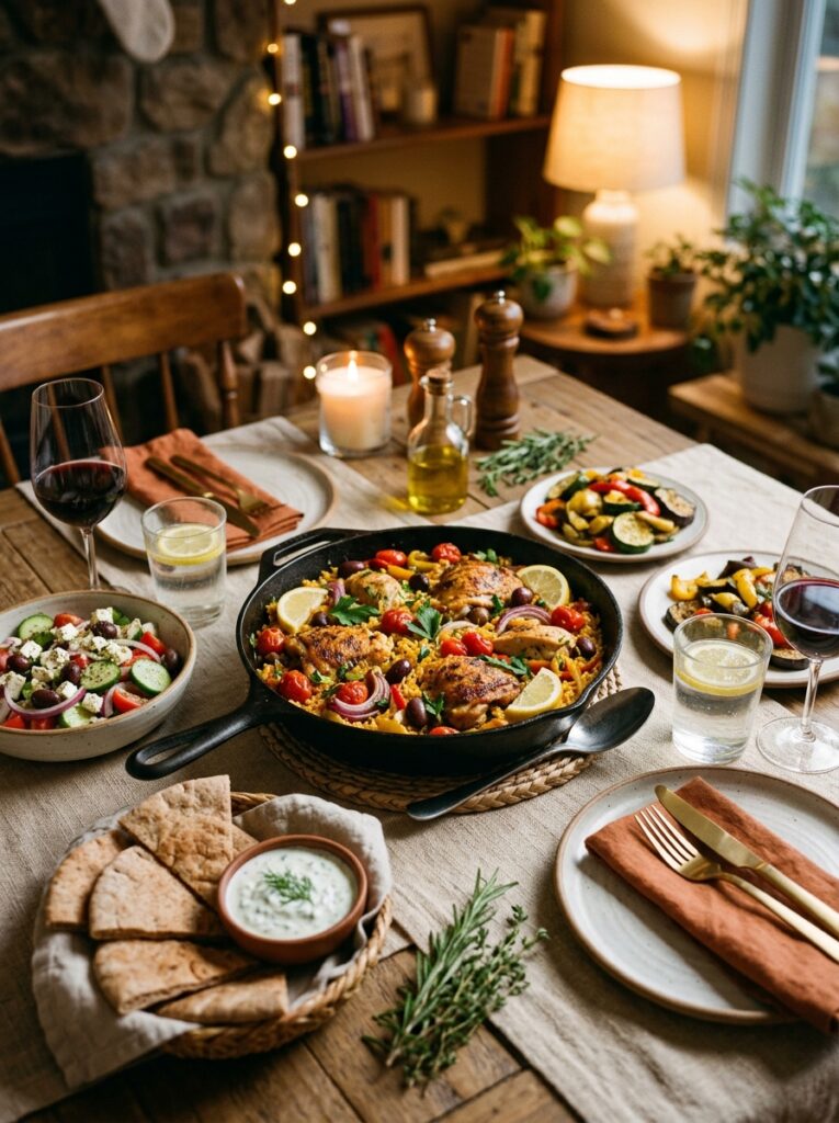 Chicken rice skillet 202604222003