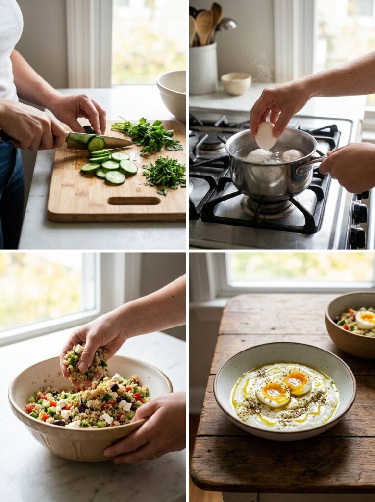 Cooking Mediterranean breakfast 202604250122