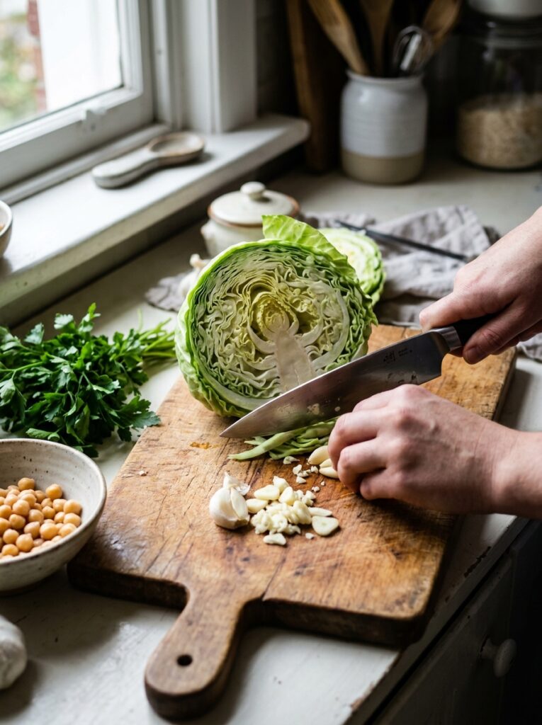 Cooking Mediterranean cabbage 202604261445