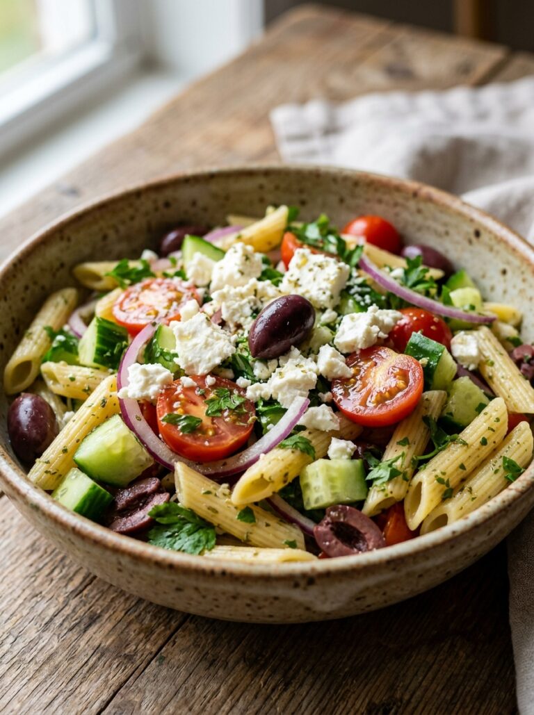 Greek pasta salad recipe 202604282113