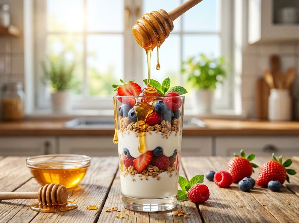 Honey drizzled over 202604081659