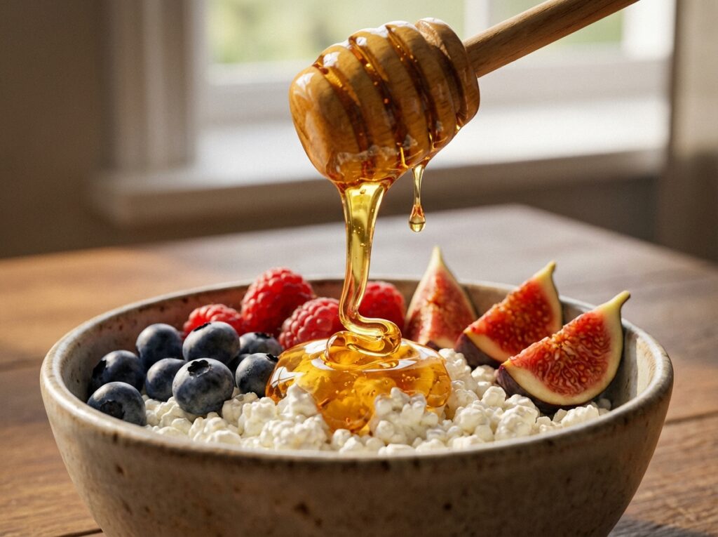 Honey drizzled over 202604091724