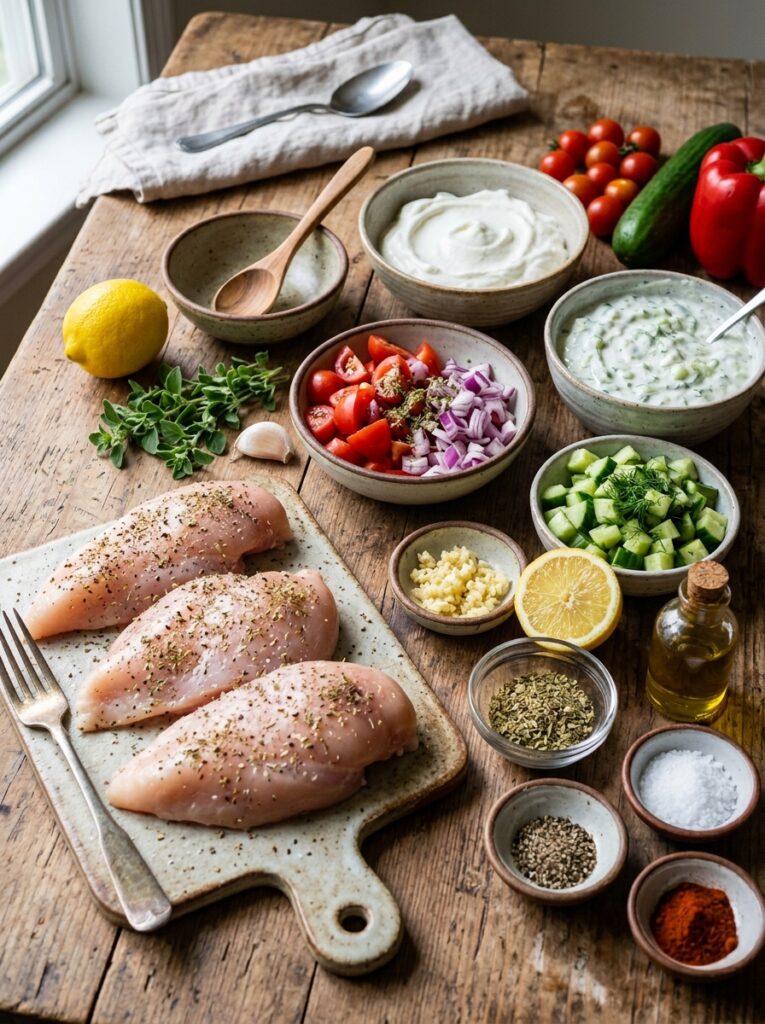 Ingredients for gyro 202604221936