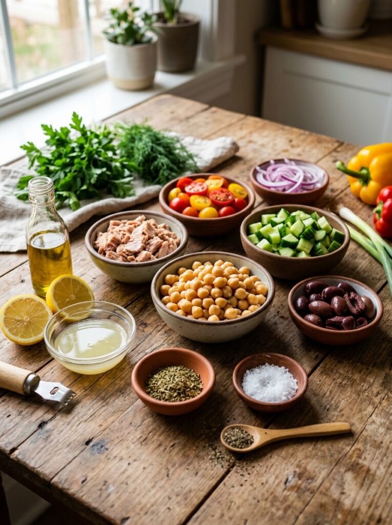 Ingredients for mediterranean 202604251449