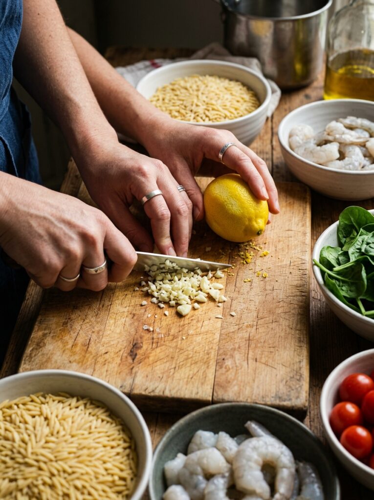 Mediterranean Lemon Orzo with Grilled Shrimp and Spinach Recipe: A Fresh, Flavorful Dinner 14 Lemon orzo with shrimp recipe 202604282129