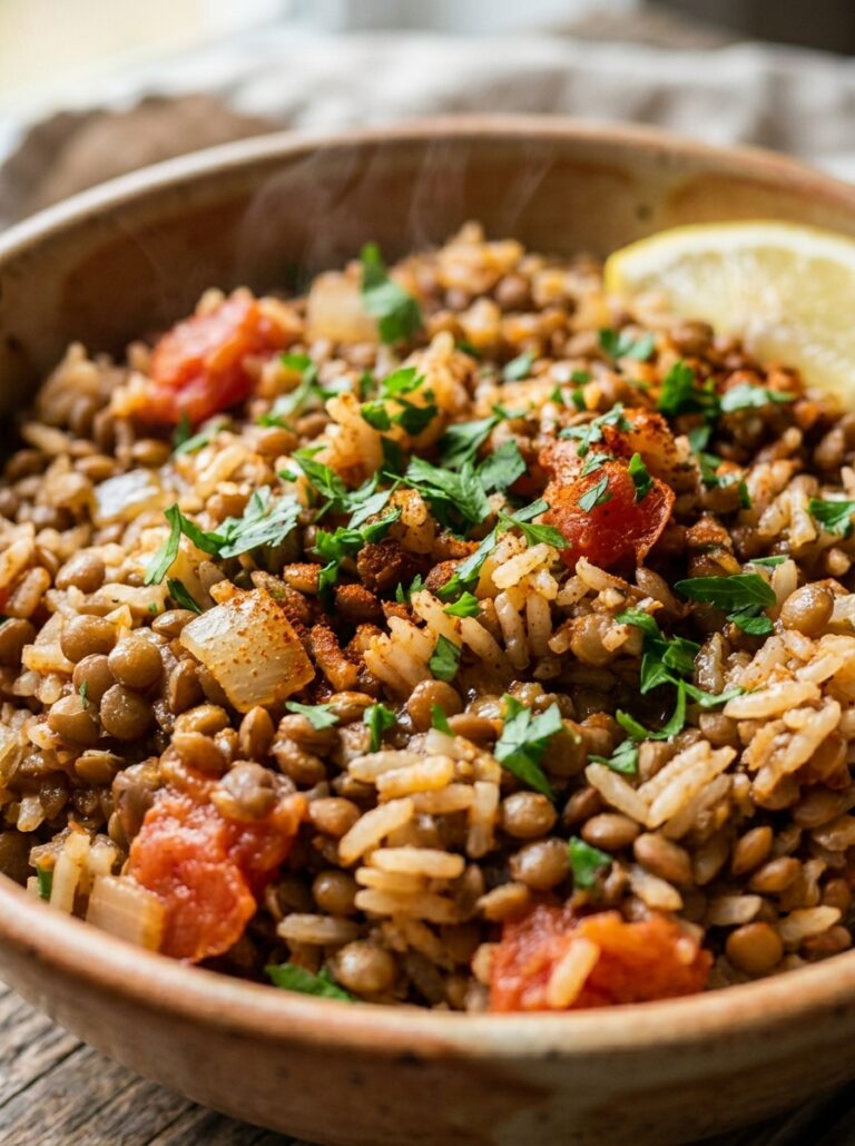 easy mediterranean lentil tomato rice recipe 17 Lentil tomato rice recipe 202605011907