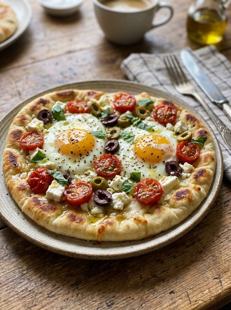 Mediterranean breakfast pita 202604251433