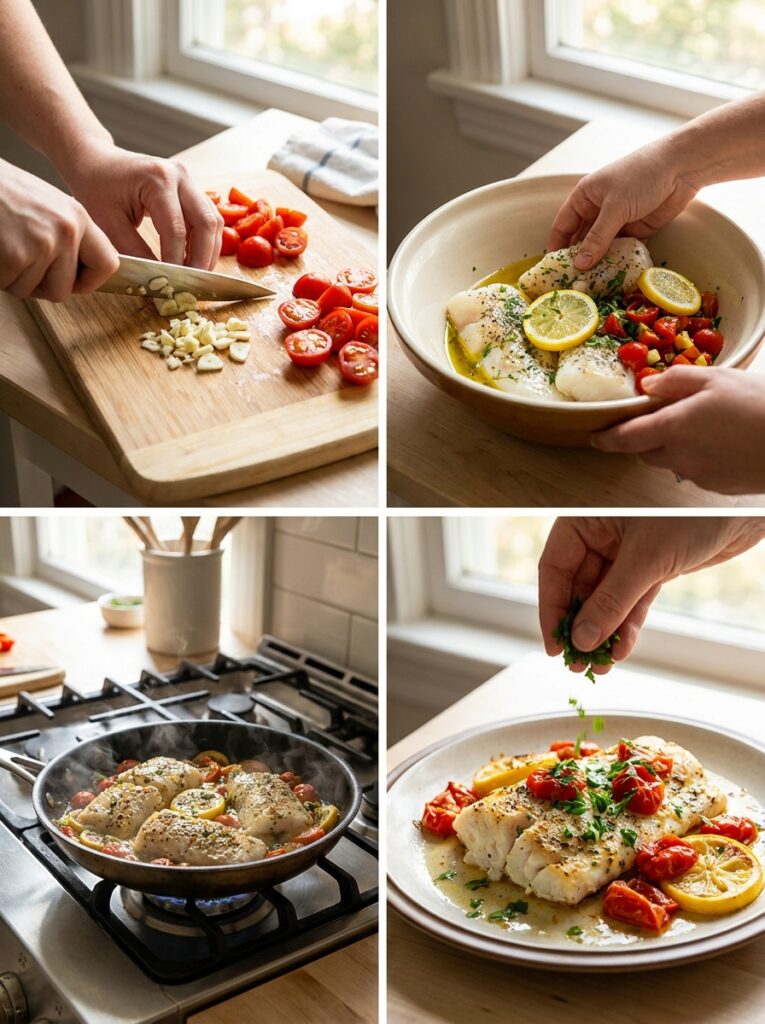 Mediterranean cod recipe 202604181937