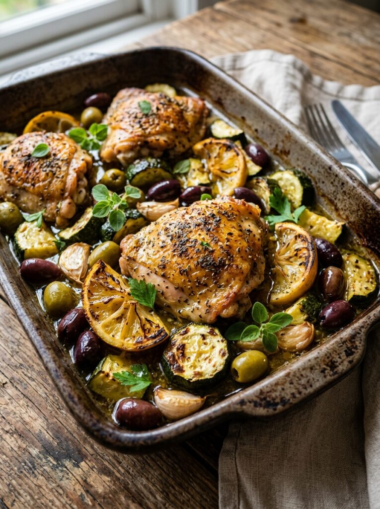 Mediterranean lemon chicken 202604222015