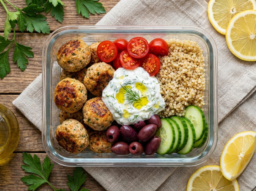 Mediterranean meal prep 202604081550