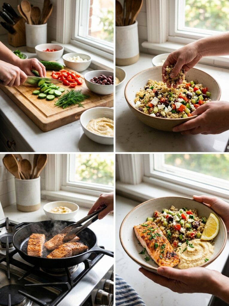 Mediterranean Grilled Salmon Bowls with Quinoa and Cucumber Recipe 14 Mediterranean salmon bowls recipe 202604301220
