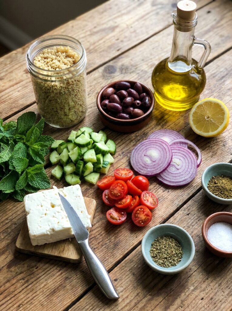 Quinoa salad ingredients 202604242354