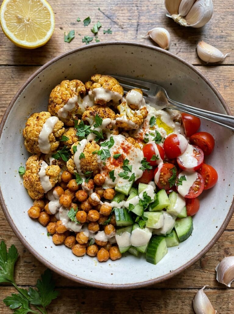 Mediterranean Roasted Cauliflower Shawarma Bowl with Tahini Recipe 17 Roasted cauliflower shawarma 202604272223