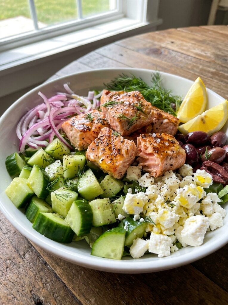 Salmon cucumber feta 202604272234