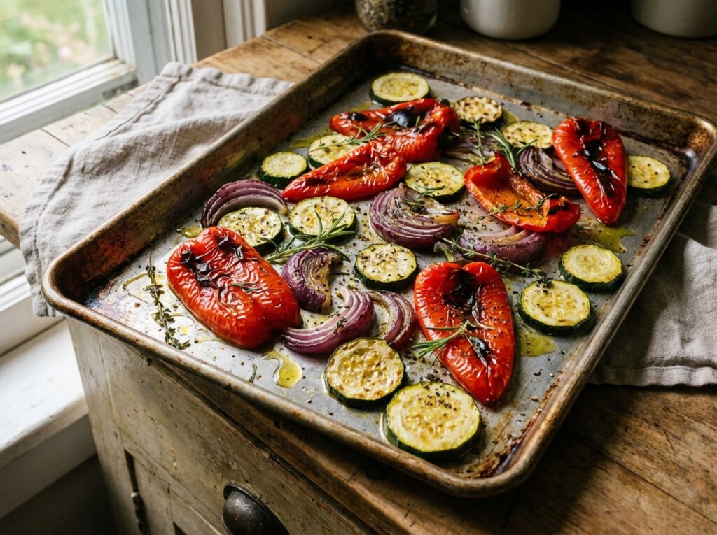 Sheet pan charred 202604091559