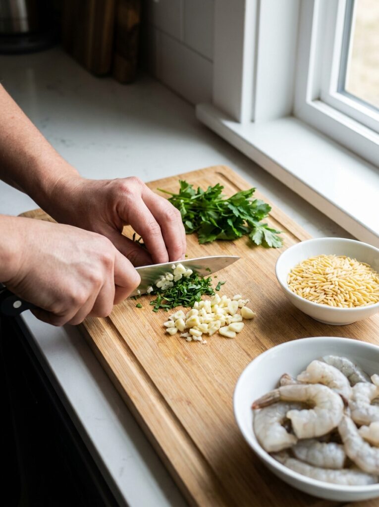 Shrimp Orzo Dinner 202604182023