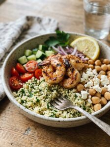Shrimp couscous bowls 202604261504