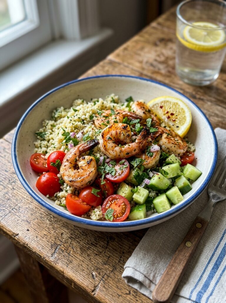 Shrimp couscous bowls 202604261522