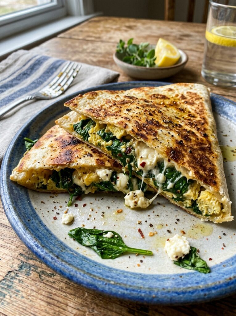 Spinach feta breakfast 202604222102