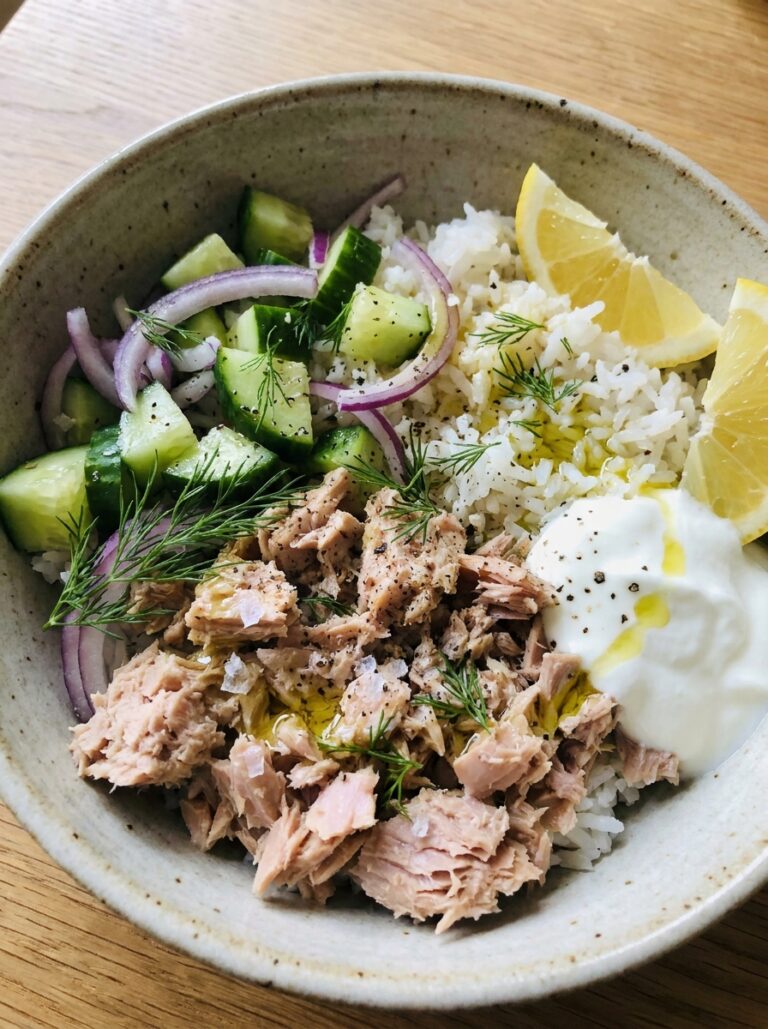 Tuna rice bowls 202604250105