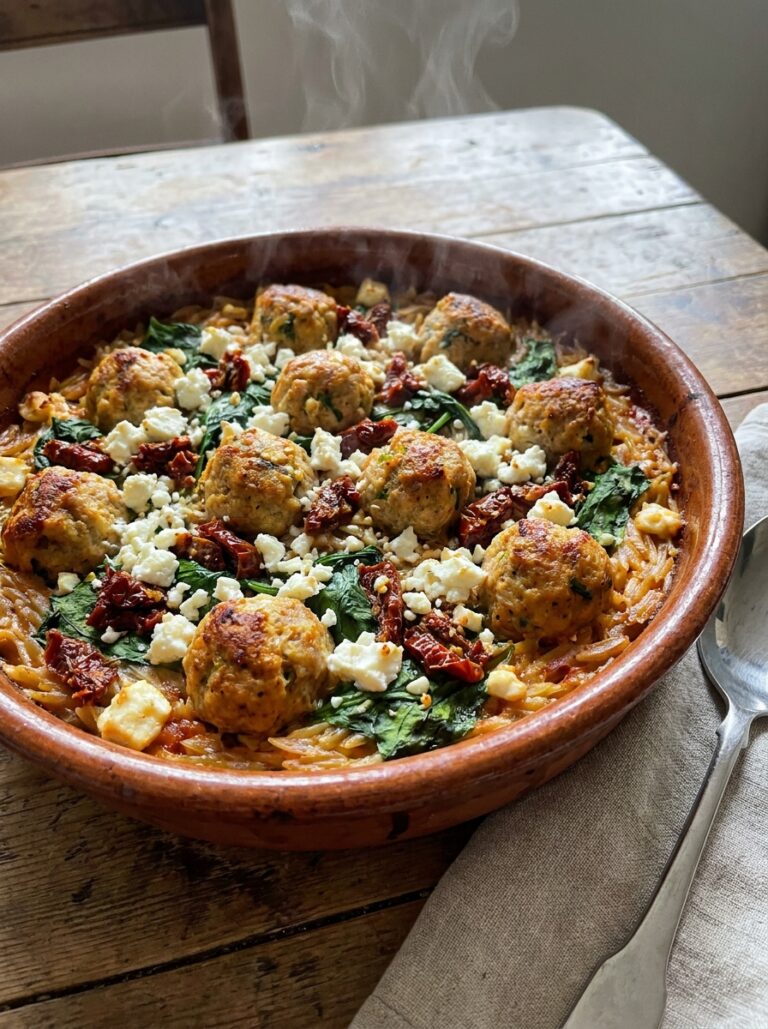 Turkey meatball orzo 202604250031