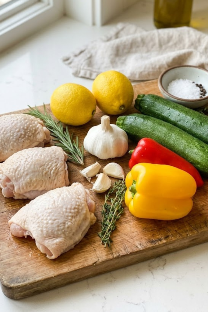 The Ultimate 2026 Mediterranean Lemon Garlic Chicken with Roasted Vegetables Easy Dinner Recipe 2 Untitled design 2026 04 06T194952.485