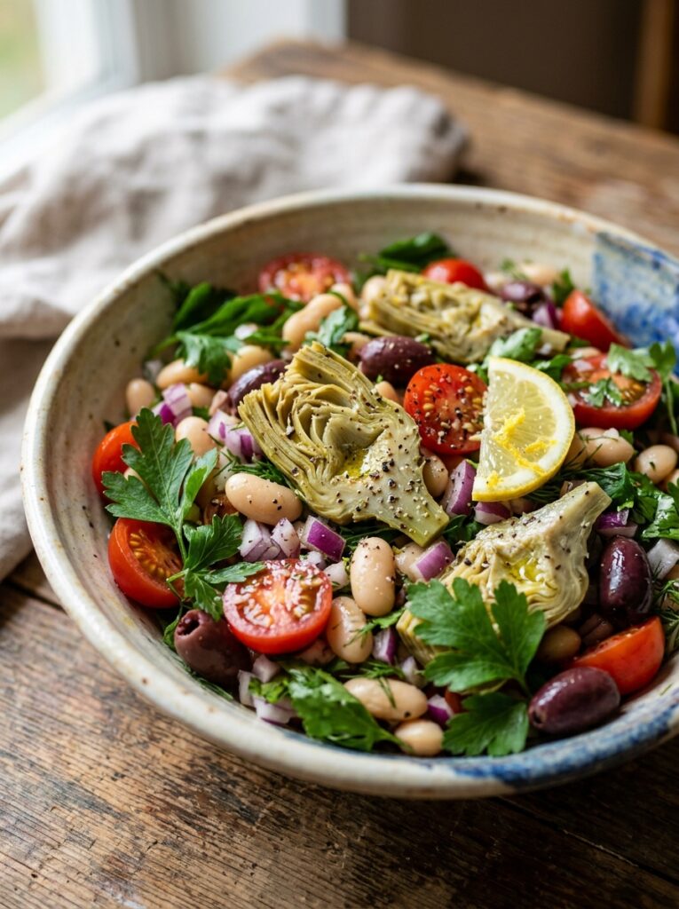 Mediterranean White Bean Artichoke Salad Recipe: Fresh, Easy, and Healthy 12 White bean artichoke salad recipe 202604282117