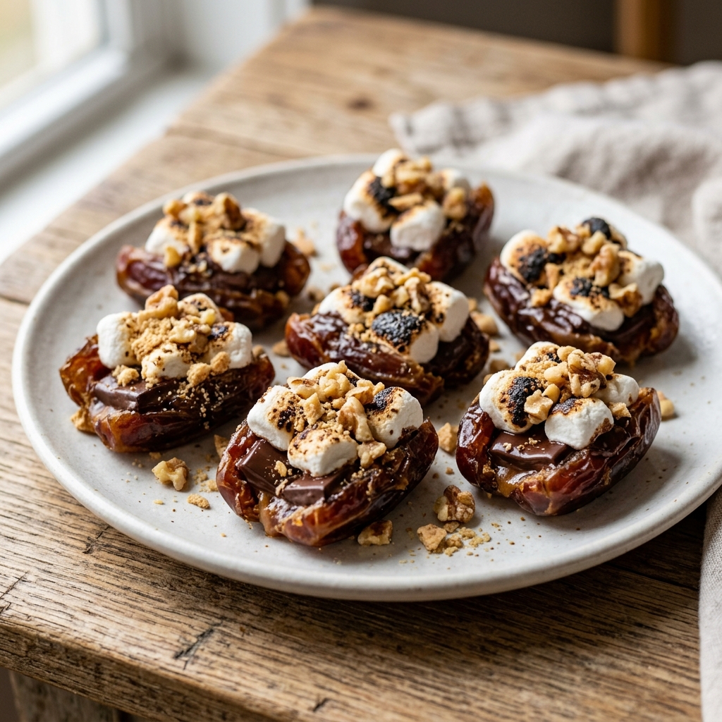Smashed Date Smores Recipe: A Sweet Healthy Twist 2026 12 Smashed Date S’mores Recipe