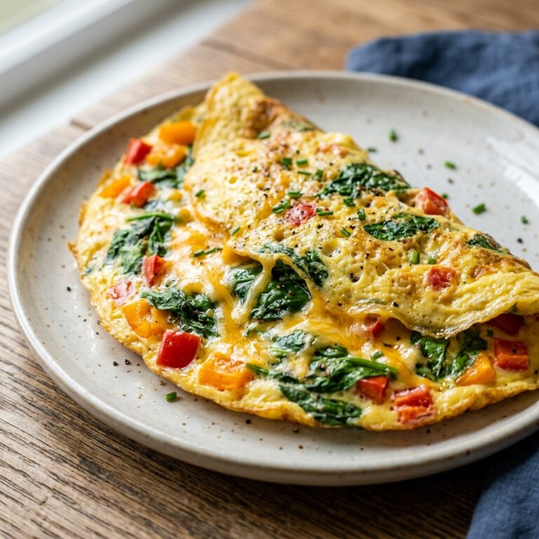 No-Pan Omelette Recipe